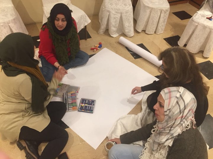 Palestinian Women’s Forum Participates in The March of The International Women’s Day in Beirut