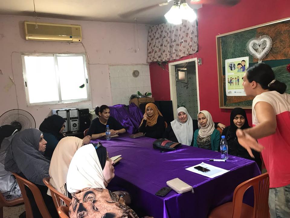 The First Lady of Germany Visited Association Najdeh in Burj El-Barajneh Camp