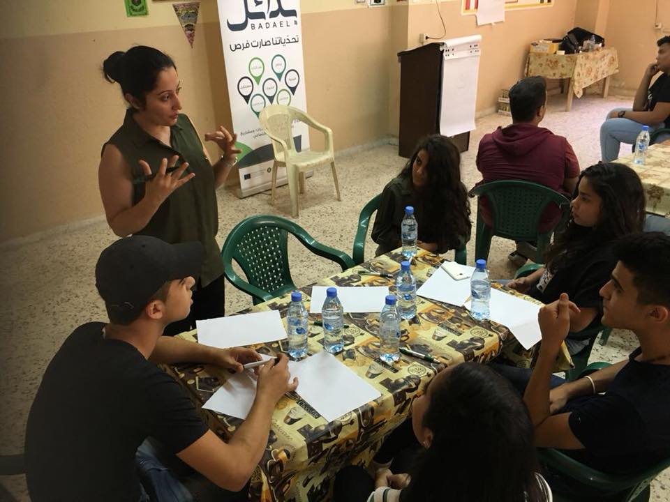 ورشات تدريبية في مخيم البداوي حول الريادة الاجتماعية