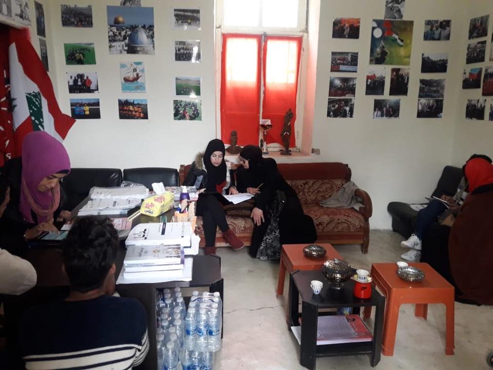 Delegation from Germany Visited Association Najdeh in Shatilla Camp