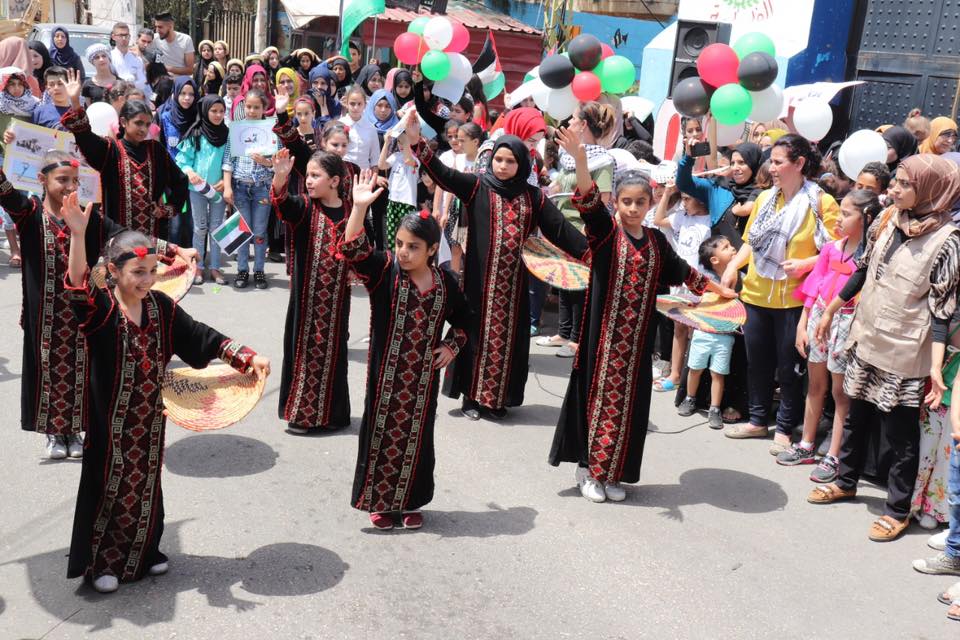 مهرجان جماهيري في مخيم عين الحلوة بمناسبة الذكرى الـ71 للنكبة الفلسطينية